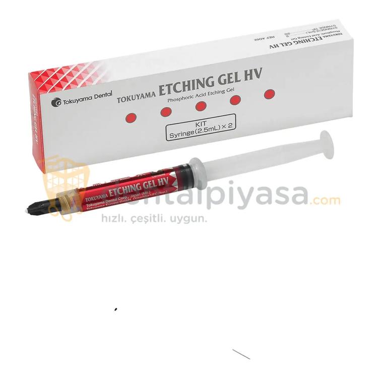 Tokuyama Etching Jel HV Refil 2 x 2.5 ml resmi