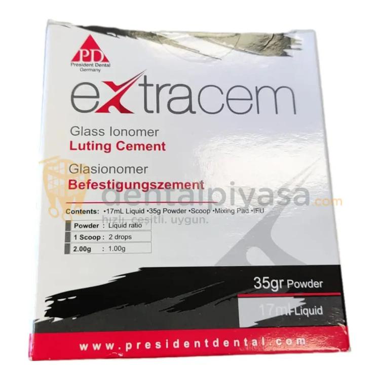 President ExtraCem Cam Ionomer Yapıştırma Simanı resmi