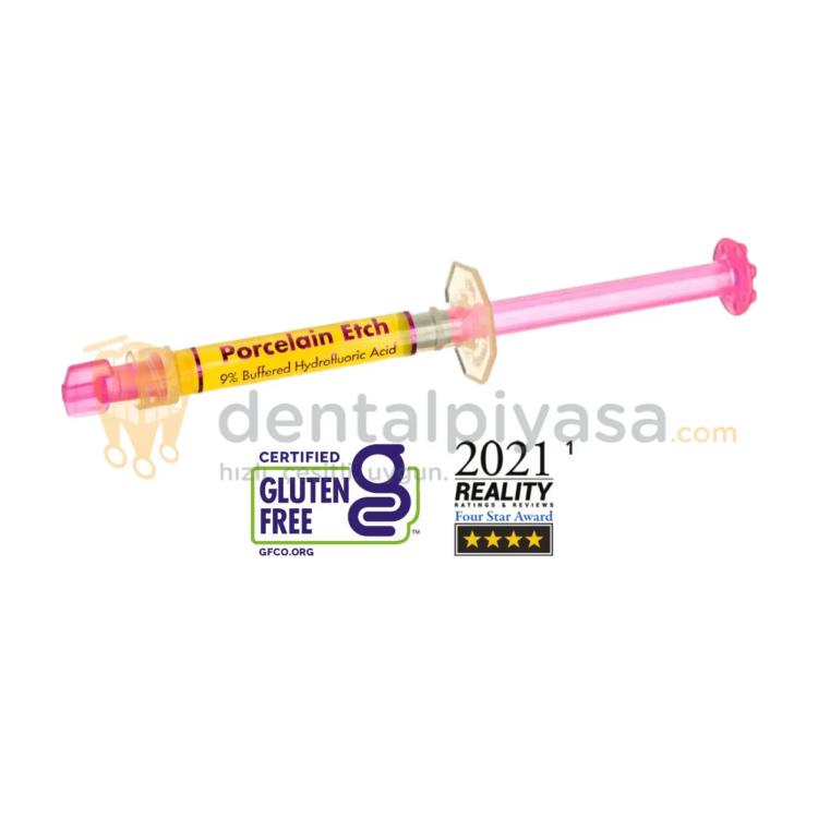 Ultradent Porcelain Asidi Syringe 2 adet resmi