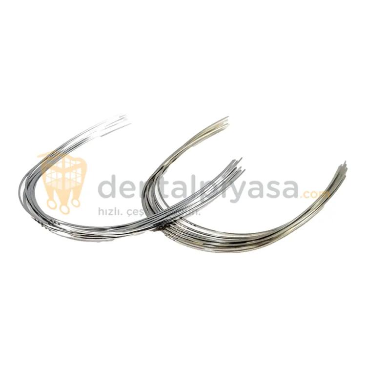 3B Ortho Niti (Düz) Ark Telleri 10Pcs/Pk resmi