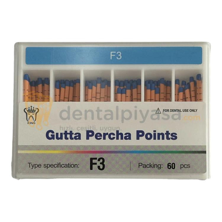 King F Açılı Gutta Percha Points resmi