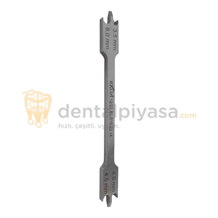 Exlin Ortodontik Metal Braket Konumlandırıcı (HEIGHT GAUGE) resmi