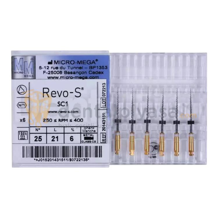 Micro Mega Revo-S 6 lı Eğe resmi