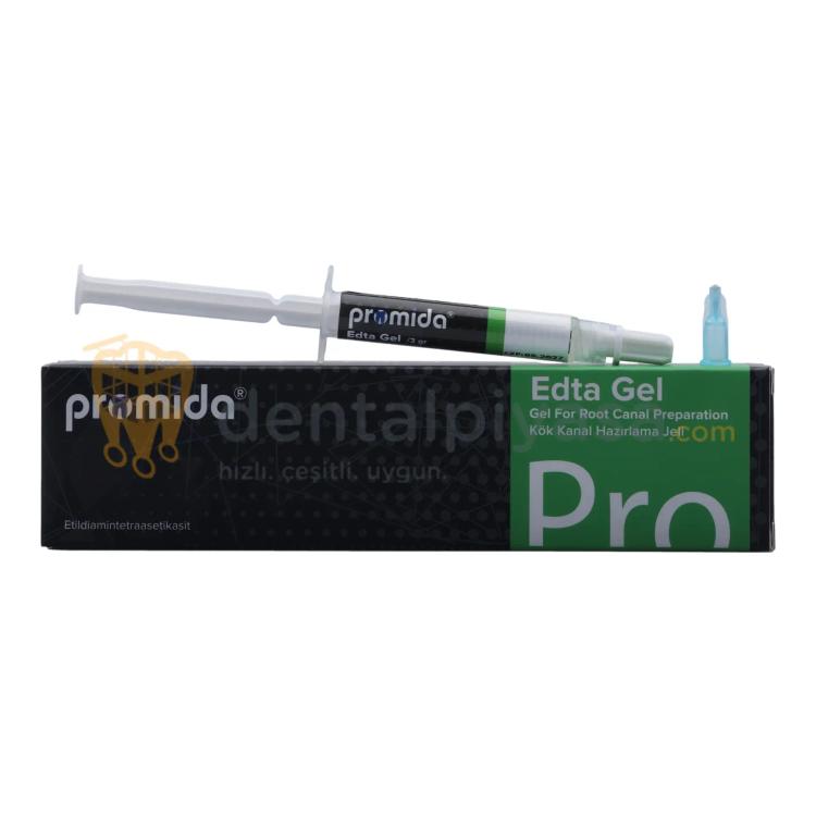 Promida Edta Gel Kök Kanal Hazırlama Jeli 3gr X 3 adet resmi