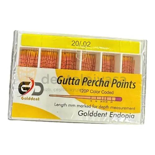 Goldent Gutta Percha Points resmi