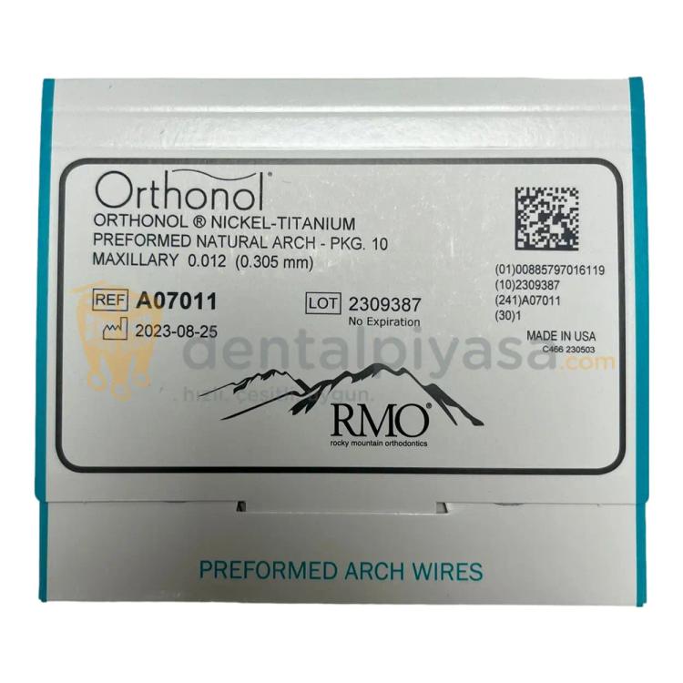 RMO Orthonol Nİ-Tİ Natural Arch - Ark Teli  resmi