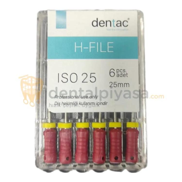 Dentac H File Kanal Eğesi 25 mm resmi