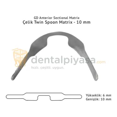 Golddent GD Twin Spoon Matrix - Çelik resmi