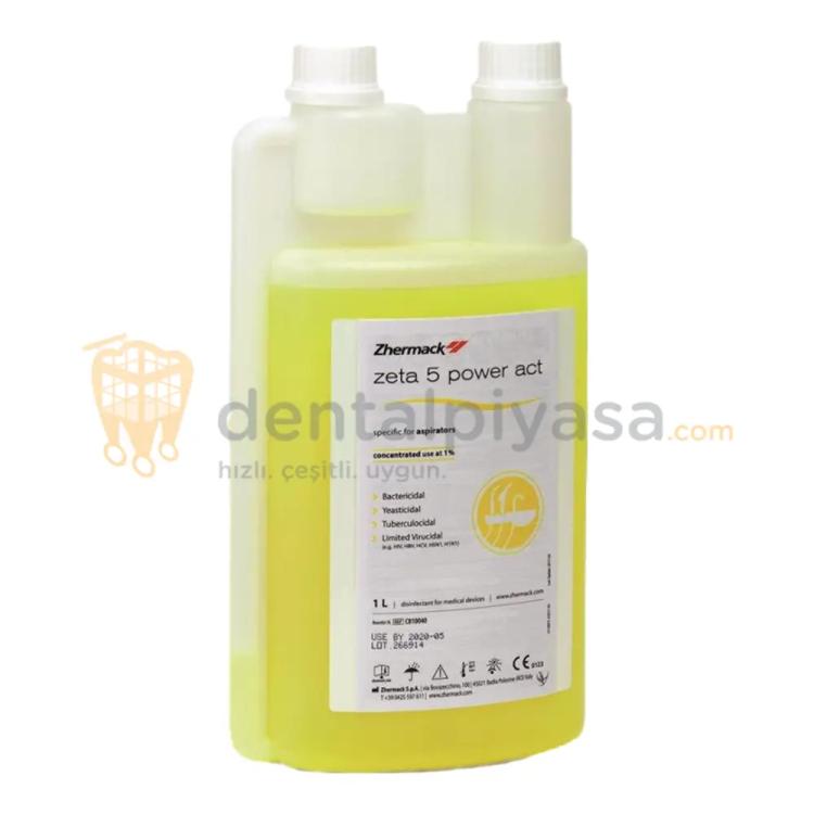 Zhermack Zeta 5 Power Act Dezenfektan 1 lt resmi