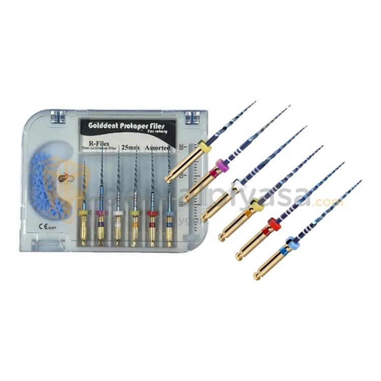 Golddent Protaper Files Blue resmi