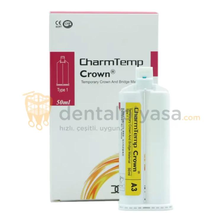 Denkist CharmTemp Crown Geçici Kron Köprü Materyali 50 gr resmi