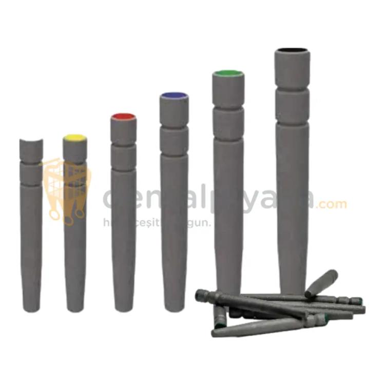 İtena DentoClic Sandblasted Titanyum Post Kit resmi